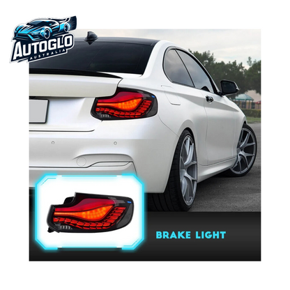 Autoglo Australia New Style LED Dynamic Tail Lights for BMW 2 Series M2 F22 F23 F87 218 220i 230 OLED Tail Lights