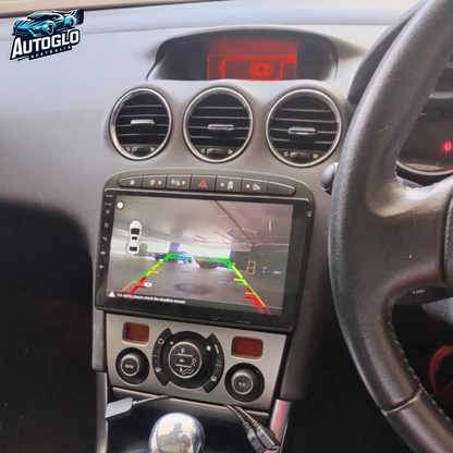 Autoglo Australia 9" (2G+32G) GPS BT CARPLAY ANDROID 13 PEUGEOT 308 (2008-14)-FREE GIFTs