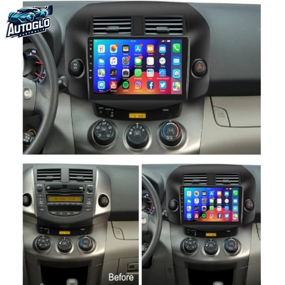 Autoglo Australia 9" (2G+32G) GPS BT WiFi CARPLAY ANDROID Stereo For TOYOTA RAV4 (2007+)