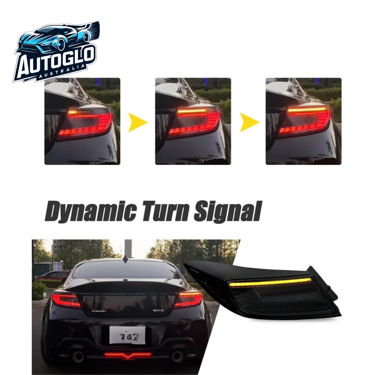 Autoglo Australia LED Tail Lights For Subaru BRZ/Toyota GR86 2022 2023