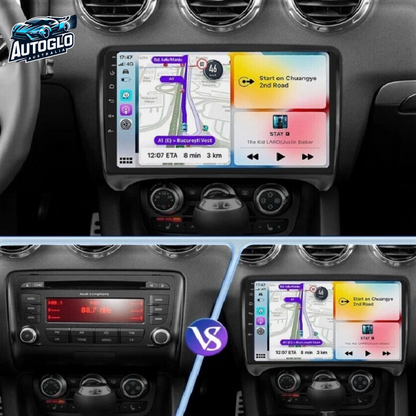 Autoglo Australia 9" (2+32G) Android 13 Carplay BT WiFi GPS Stereo for AUDI TT 8J MK2 (2006-14)