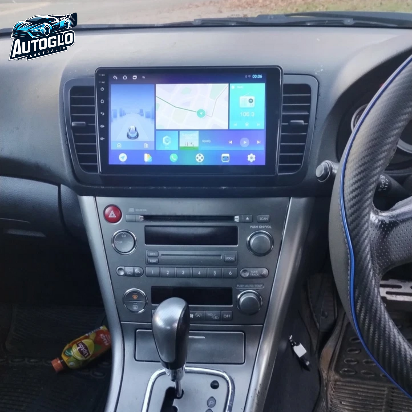 Autoglo Australia 9" (2G+32G) GPS BT WiFi CARPLAY Stereo For SUBARU LEGACY OUTBACK (2000-09)