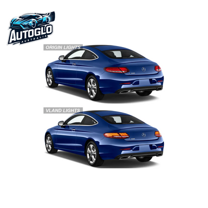 VLAND LED Taillights For 2017–2023 Mercedes-Benz C-Class Coupe/Cabriolet A205/C205 NOT FOR Sedan