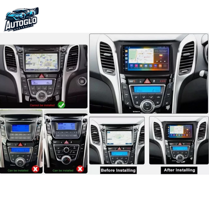 Autoglo Australia 9" Carplay Android GPS BT Stereo HD For Hyundai i30 GD (2012-2016) 2+32G