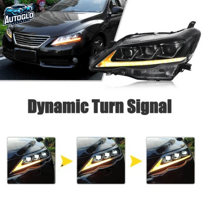 Autoglo Australia LED Headlights 10-13 For Toyota Mark X /Reiz
