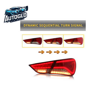 VLAND Full LED Tail Lights For Hyundai Sonata 6th Gen Sedan 2011-2014