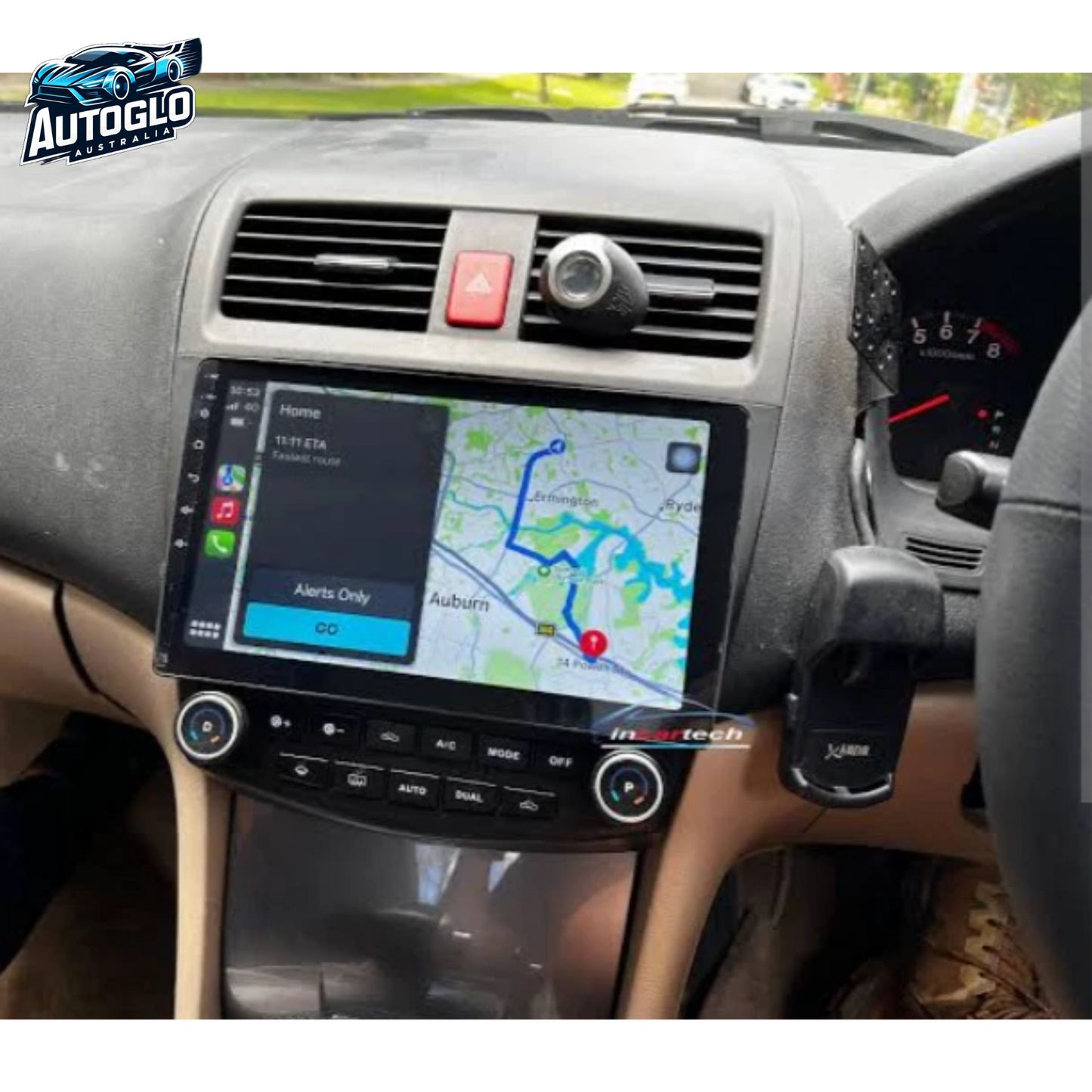 Autoglo Australia 10.1" Android Stereo Carplay for HONDA ACCORD 7th GEN 2003-07 (2GB+32G) +Gifts