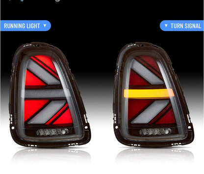 LED Tail Lights For 2007-2013 BMW Mini Cooper R55 R56 R57 w/Start-UP Animation