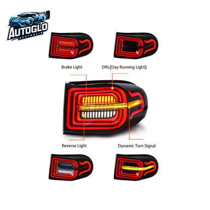 Autoglo Australia LED Rear Lights for Toyota FJ Cruiser 2007–2015