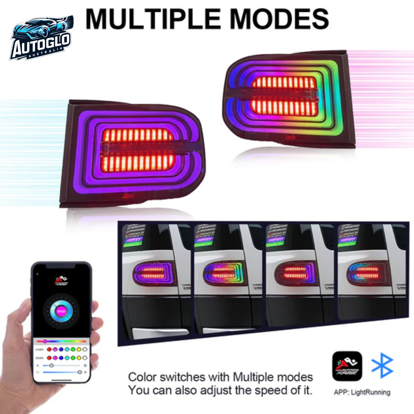 Autoglo Australia Toyota FJ Cruiser 2007–2017 Tail Lights