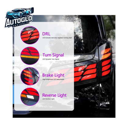Autoglo Australia 2019-2023 For Toyota Toyota Vellfire/Alphard AH30 LED Tail Lights Animation