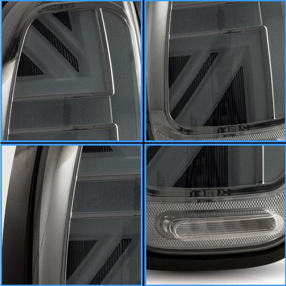 Smoked LED Tail Lights For 2010-2016 BMW Mini Cooper Countryman R60 w/Sequential