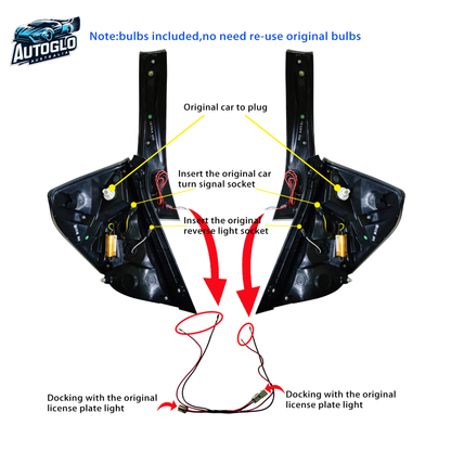 Autoglo Australia Honda Jazz 2014–2020 RGB Taillights