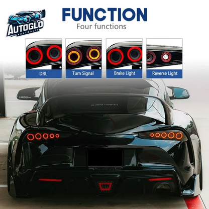 Autoglo Australia LED Tail Lights for Toyota Supra A91GR 2018-2023 DRL Start up Animation