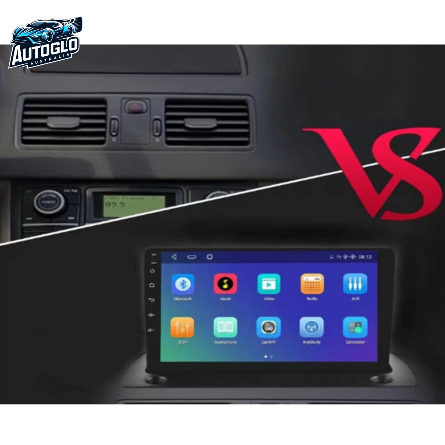 Autoglo Australia 9" Android Carplay BT GPS Stereo for VOVLVO XC90 2GB+32G (2004-13)