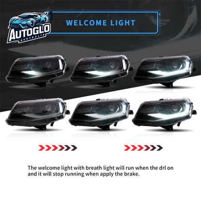 VLAND LED Projector Headlights For Chevrolet / Chevy Camaro LT SS RS ZL LS 2016-2018