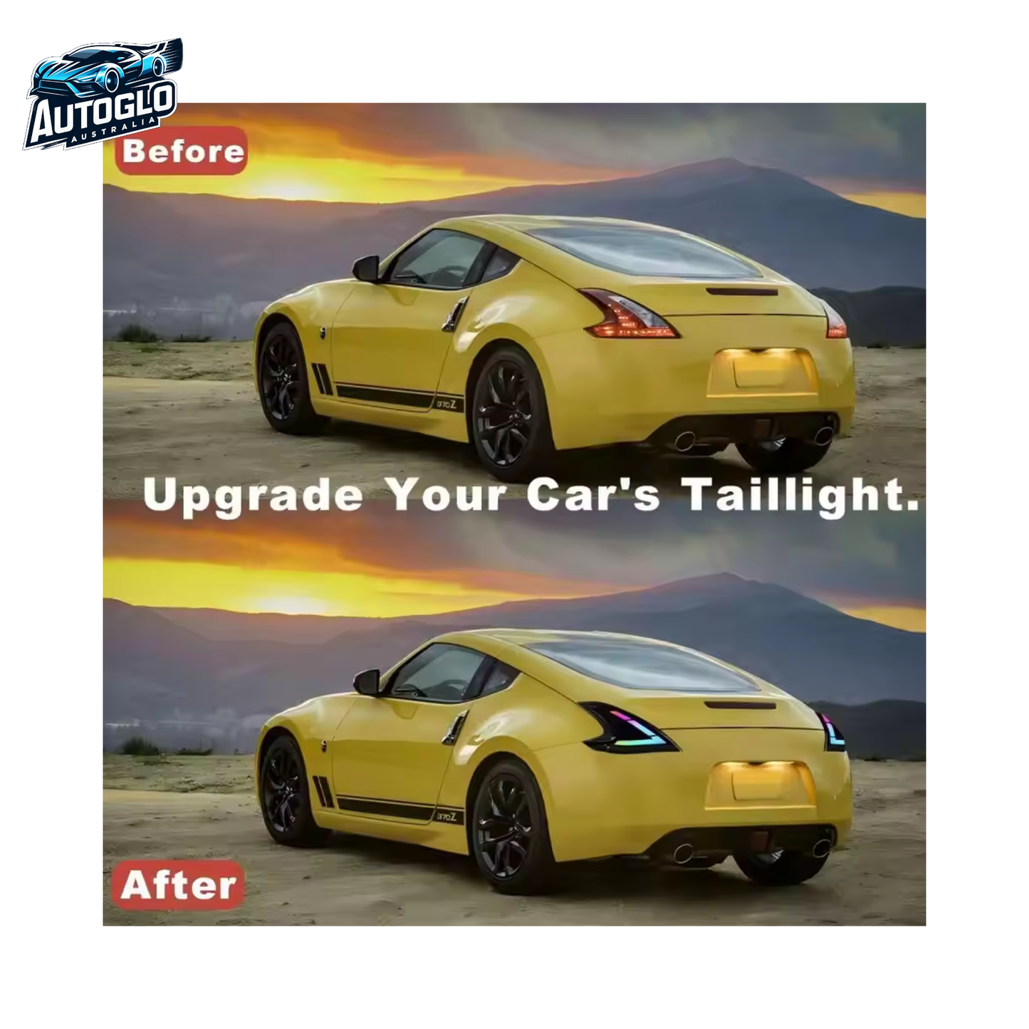 Autoglo Australia RGB Taillights for Nissan 370Z (2009–2020)