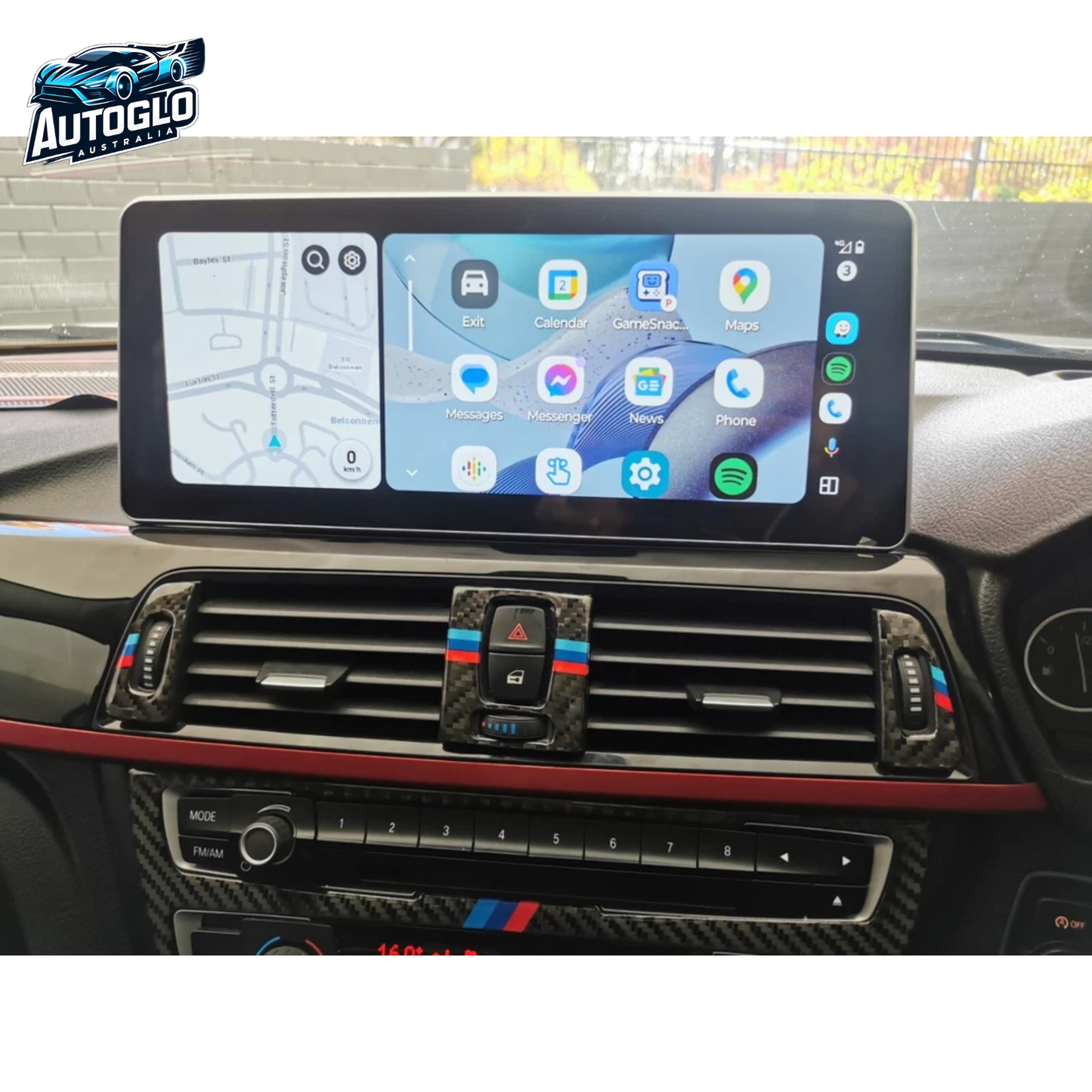 Autoglo Australia BMW X1 E84 12.3" XL FHD Carplay Android BT GPS 4G Auto Stereo (NBT)