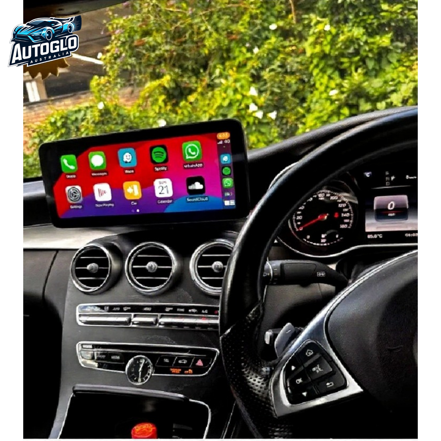 Autoglo Australia MERCEDES BENZ C, GLC, V Cl 12.3" XL FHD Carplay Android BT GPS 4G Stereo (NTG 5)