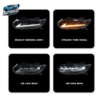 Autoglo Australia LED Headlights For Honda Accord 2018-2021