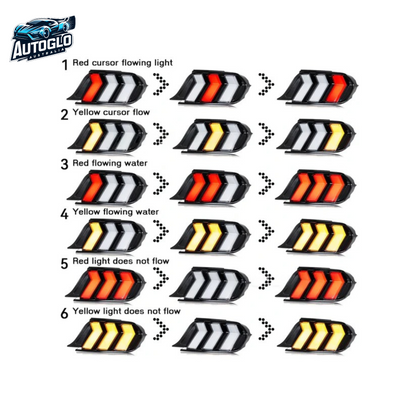 Autoglo Australia LED Taillights for Ford Mustang 2015-2022 Rear Lamp