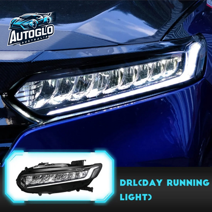 Autoglo Australia LED Headlights For 2018 - 2021 Honda Accord