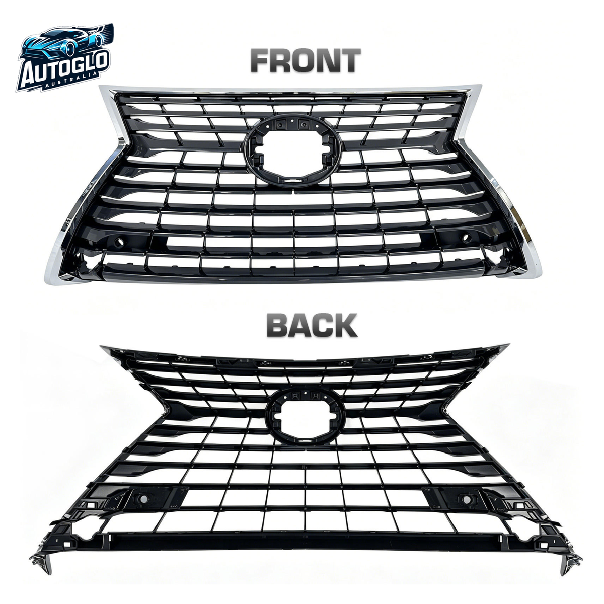 Autoglo Australia Lexus NX 2018–2019 American Style Chrome Front Grille