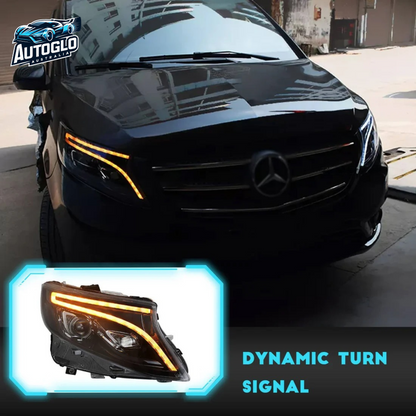 Autoglo Australia  Brand New Led Headlights For 2014-20200 Mercedes-Benz Vito