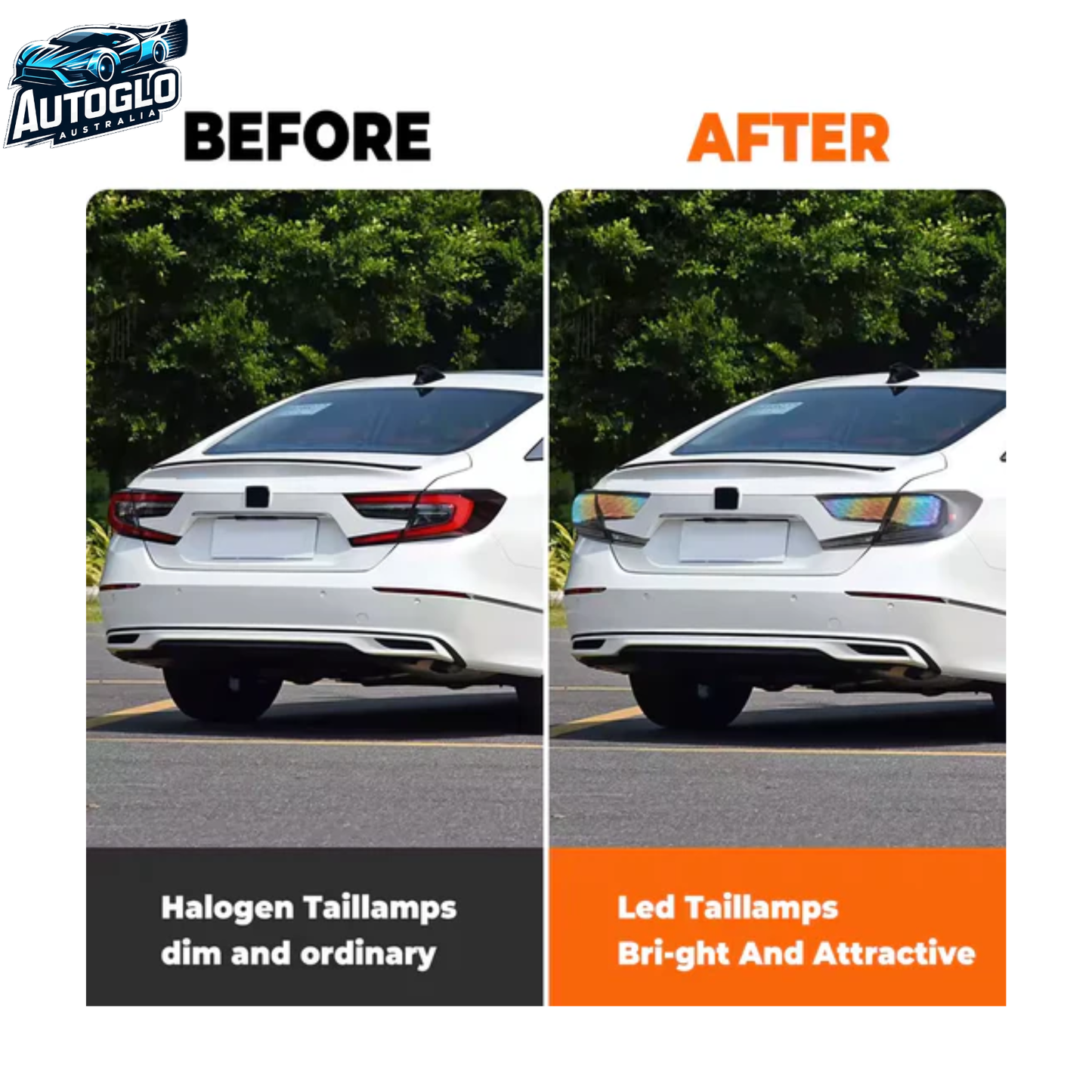 Autoglo Australia Honda Accord 2018-2022 RGB Digital Tail Lights