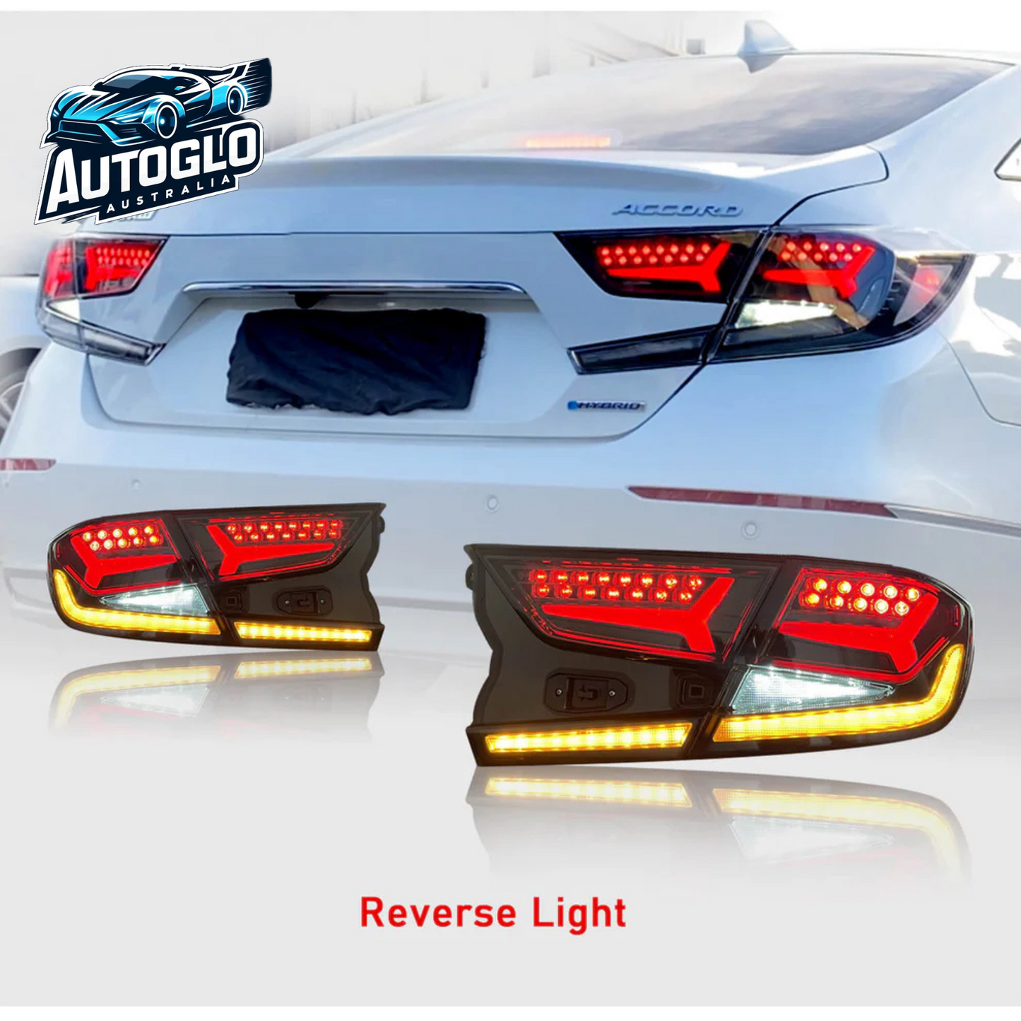 Autoglo Australia Custom LED Tail Lamps for Honda Accord (2018–2022)