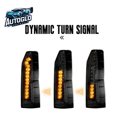 Autoglo Australia LED Tail Lights For Toyota Hiace 6th H300 2019-2023 Sequential with Animation DRL