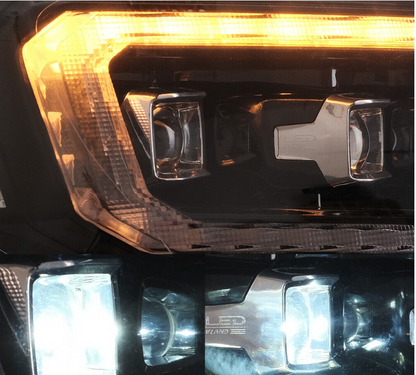 VLAND LED Projector Headlights For 2015-2020 Ford Ranger W/Start-up Animation