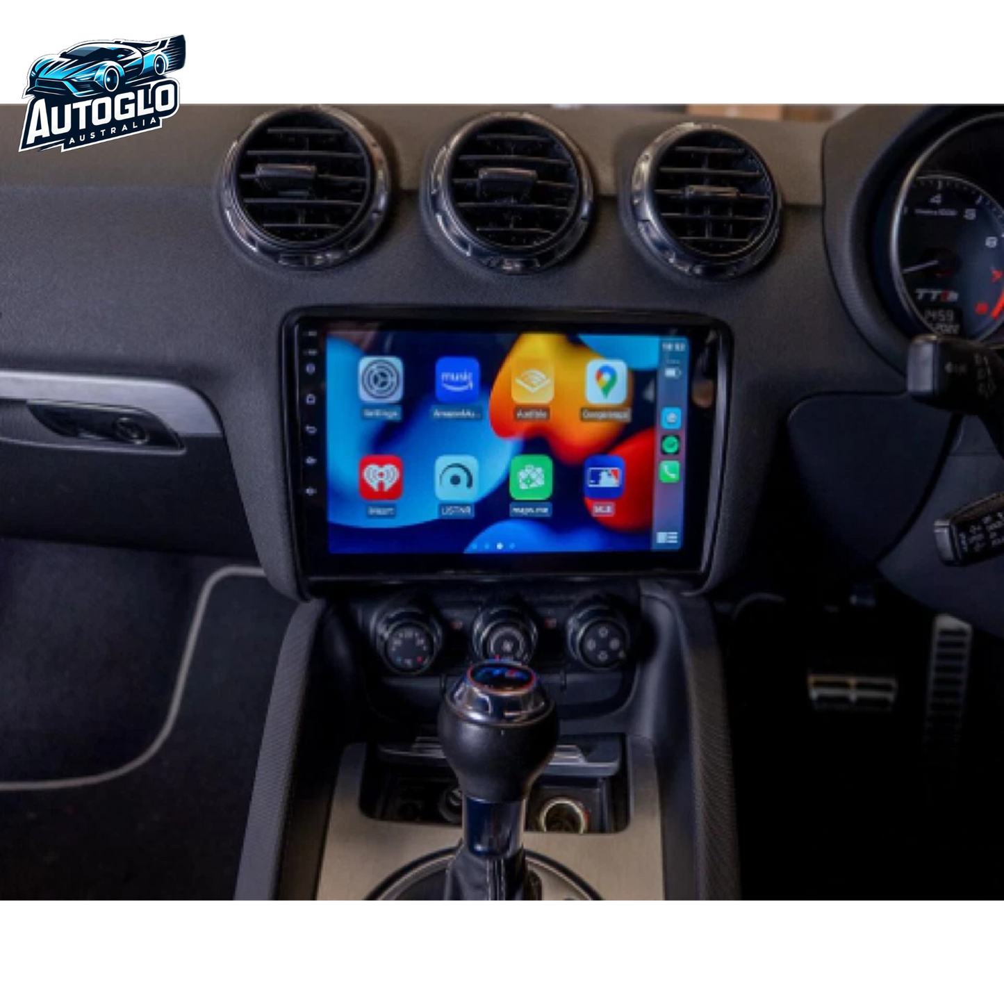 Autoglo Australia 9" (2+32G) Android 13 Carplay BT WiFi GPS Stereo for AUDI TT 8J MK2 (2006-14)
