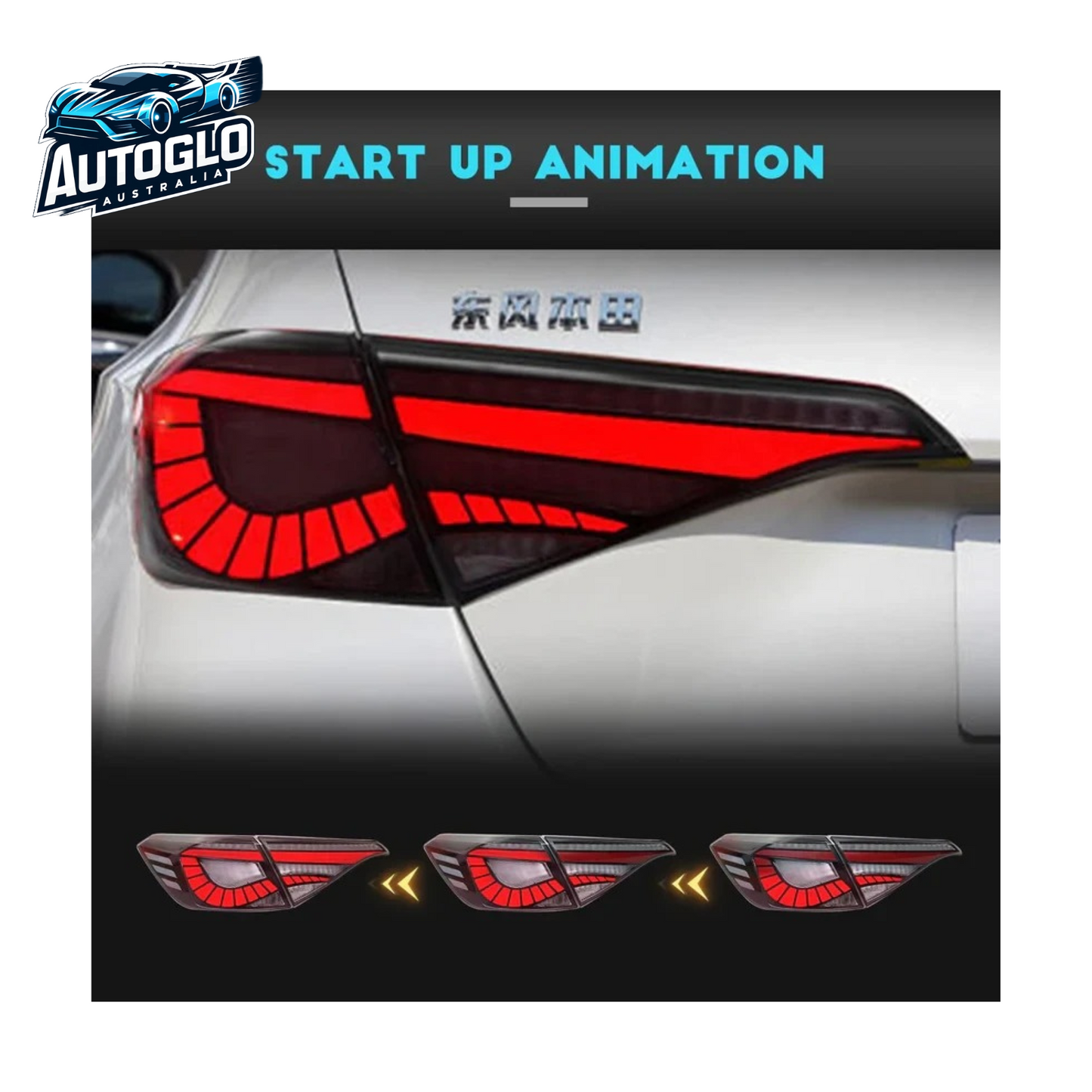 Autoglo Australia Honda Civic 2022/2023 Sedan Tail Lights