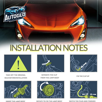 VLAND LED Projector Headlights  Fit for 2012-2015 Hyundai Elantra【Avante MD】