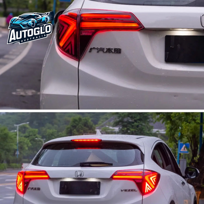 Autoglo Australia Taillights For Honda Hrv 2014-2019 Car Led Rear Lamps