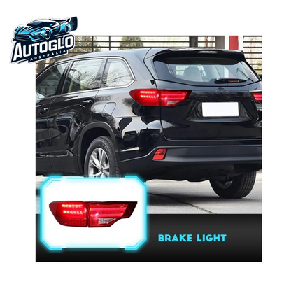 Autoglo Australia LED Tail Lights Fit Toyota Highlander 2014-2019