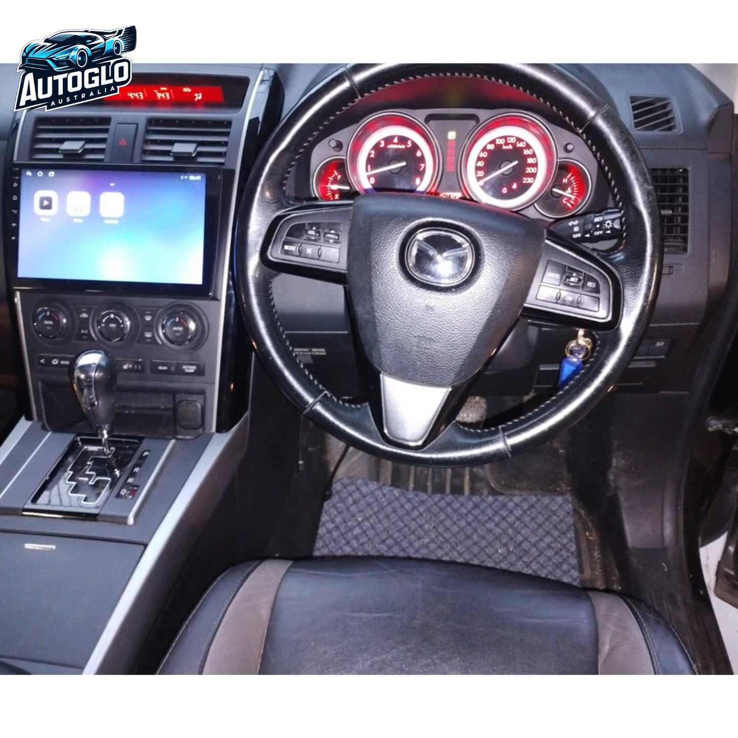 Autoglo Australia 9" CarPlay Android 13.0 BT GPS WiFi Stereo For MAZDA CX 7 (2008 -15) BOSE AMP