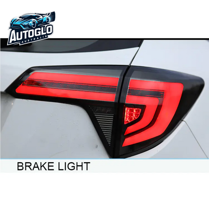 Autoglo Australia Taillights For Honda Hrv 2014-2019 Car Led Rear Lamps V2