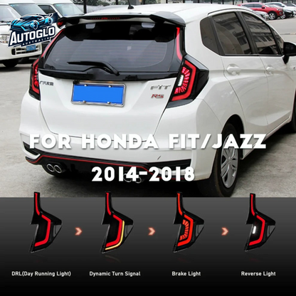 Autoglo Australia For Honda FIT/JAZZ 2014-2018 Taillights