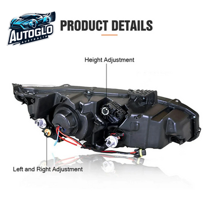 Autoglo Australia 10th Gen Mustang Style LED Headlight For 2016 - 2021 Honda Civic