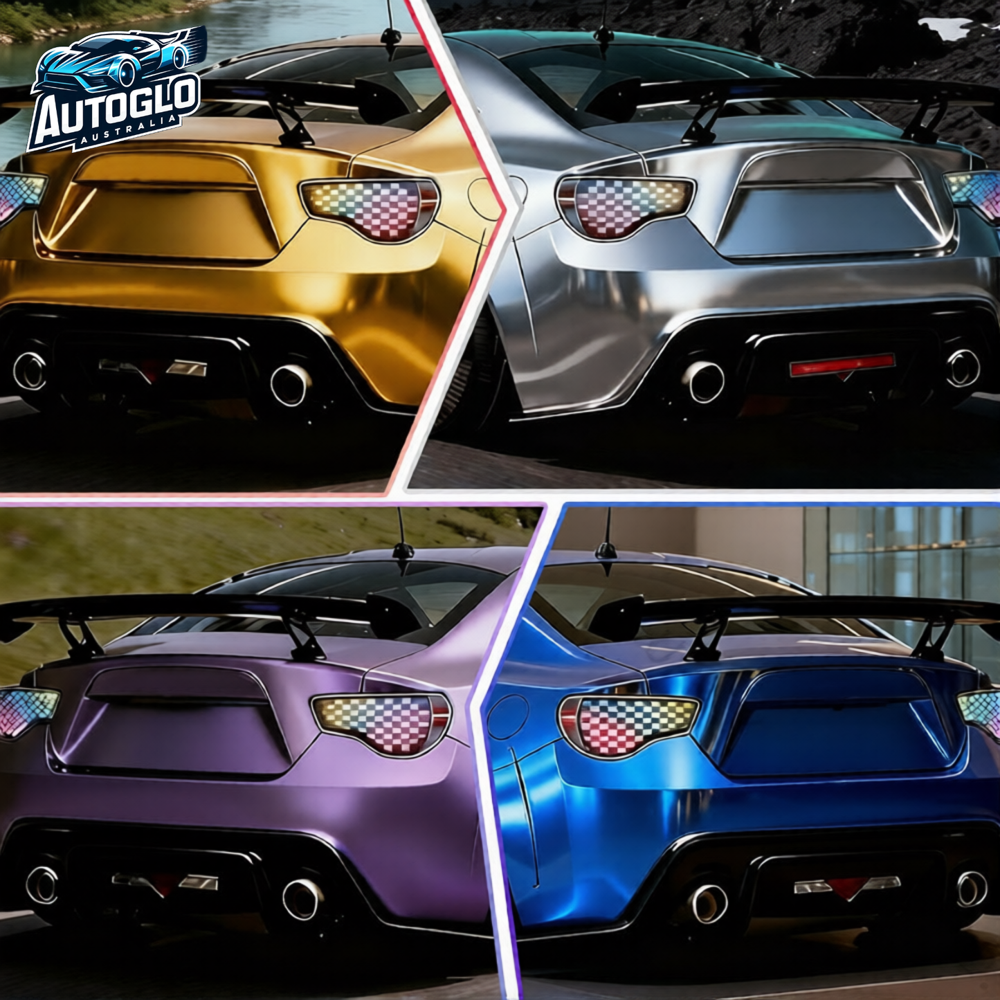 Autoglo Australia 2012–2021 BRZ GT86 Digital RGB Tail Lights