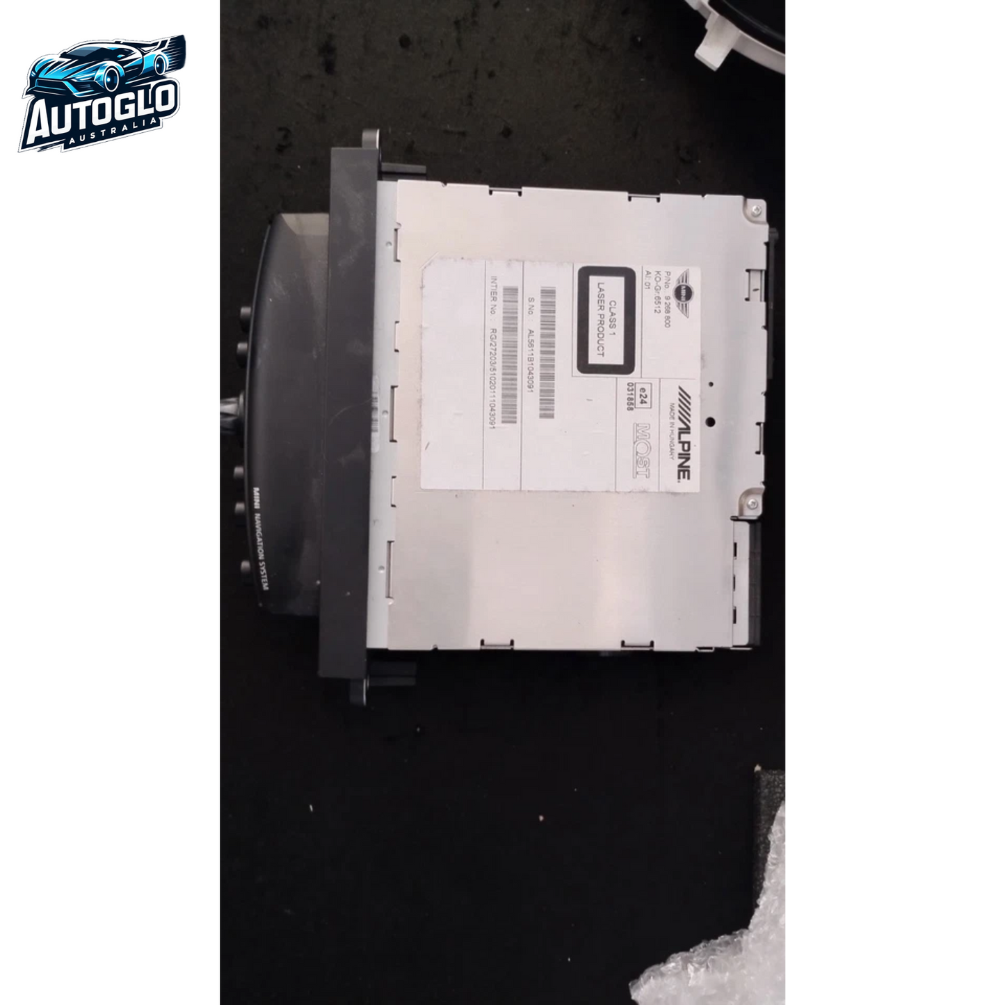 Autoglo Australia BMW MINI OEM Original Alpine Stereo + Screen