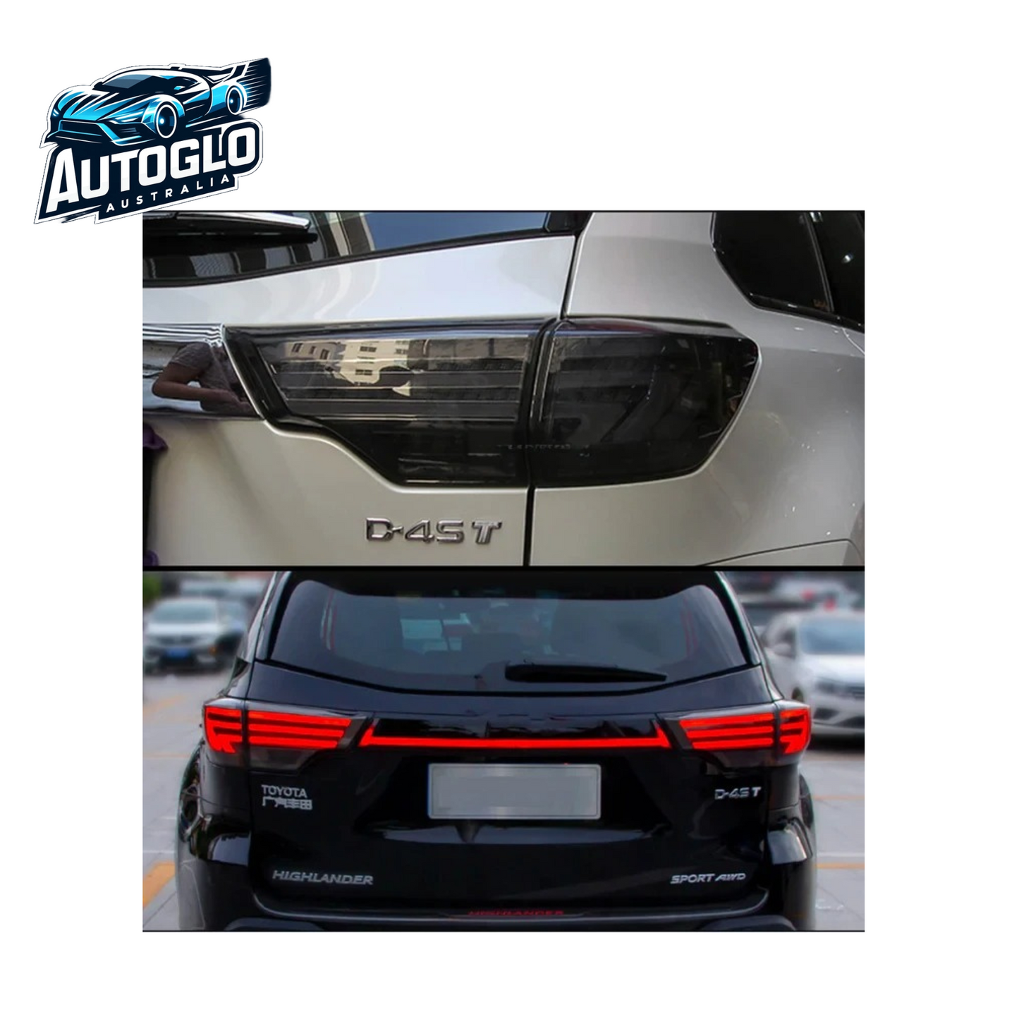 Autoglo Australia Taillights for Toyota Highlander 2014-2019