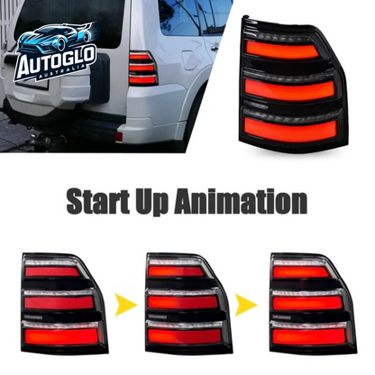 Autoglo Australia 2006-2021 LED Tail Lights For Mitsubishi Pajero