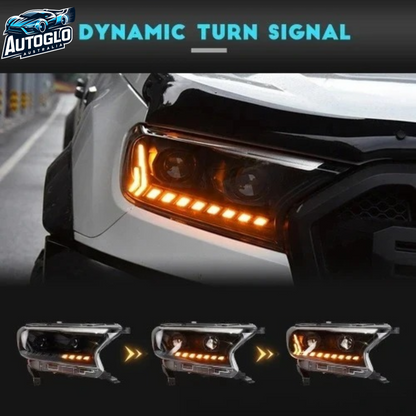 LED Headlights for Ford Ranger 2015-2020 v3