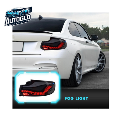 Autoglo Australia New Style LED Dynamic Tail Lights for BMW 2 Series M2 F22 F23 F87 218 220i 230 OLED Tail Lights