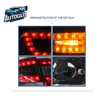 VLAND Custom LED Tail Lights for Toyota Corolla 2011 2012 2013 Rear Lamps