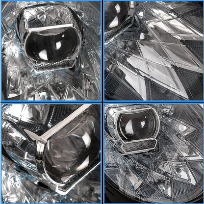 Vland 2Pcs LED Headlights For 2014-2018 BMW Mini Cooper F56 W/Sequential Signal