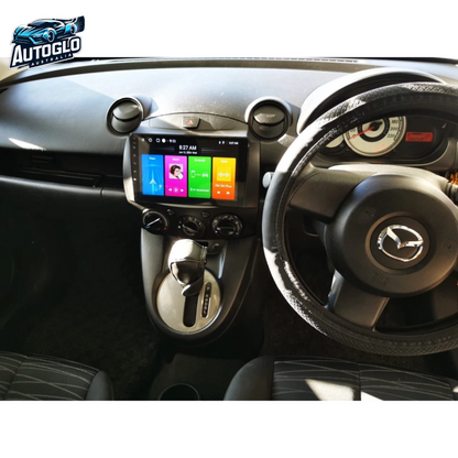 Autoglo Australia 9" CarPlay Android For MAZDA 2 (2007 -14) GPS BT WiFi (2GB+32GB)